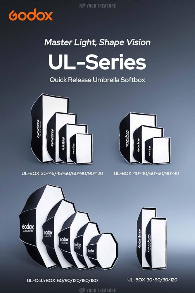 Amazon | Godox ULシリーズ クイックリリース ソフトボックス